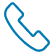 Ícone de telefone representando linha direta para contato com a Allianz
